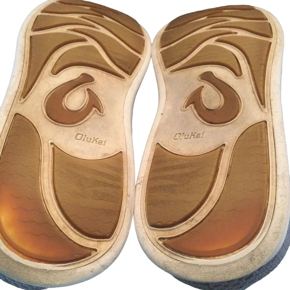 OluKai Alapa Li Men’s Gray Mesh Slip On Sneaker